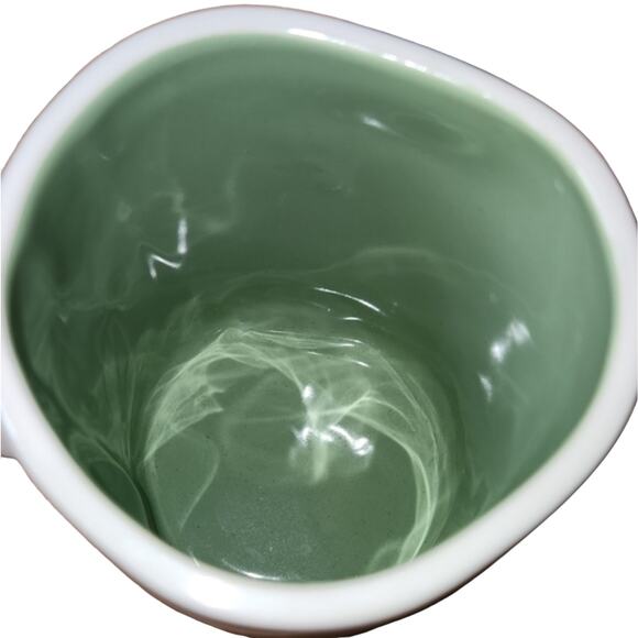 RAE DUNN Green Tea Mug Coffee Cup - Picture 7 of 8